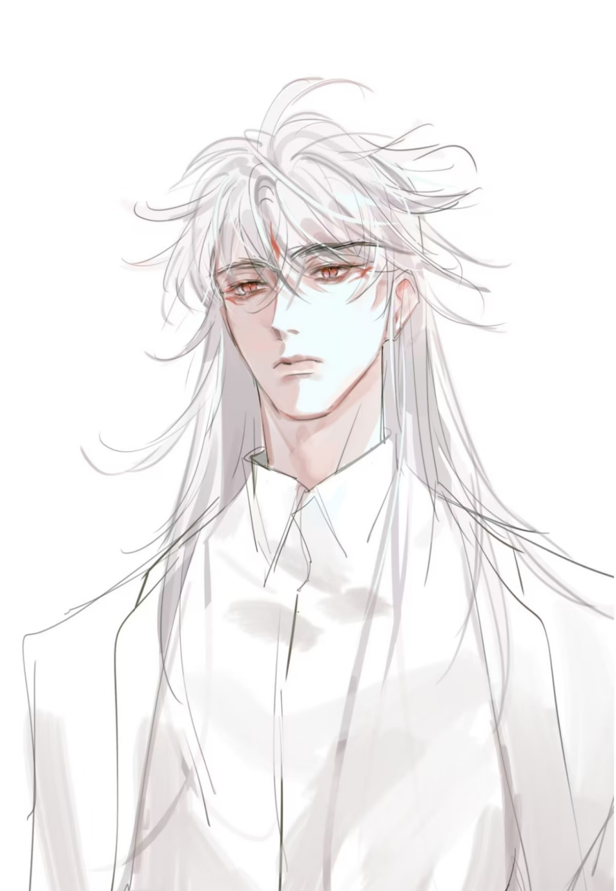 敖敖待捕# 谁不爱白发帅哥!