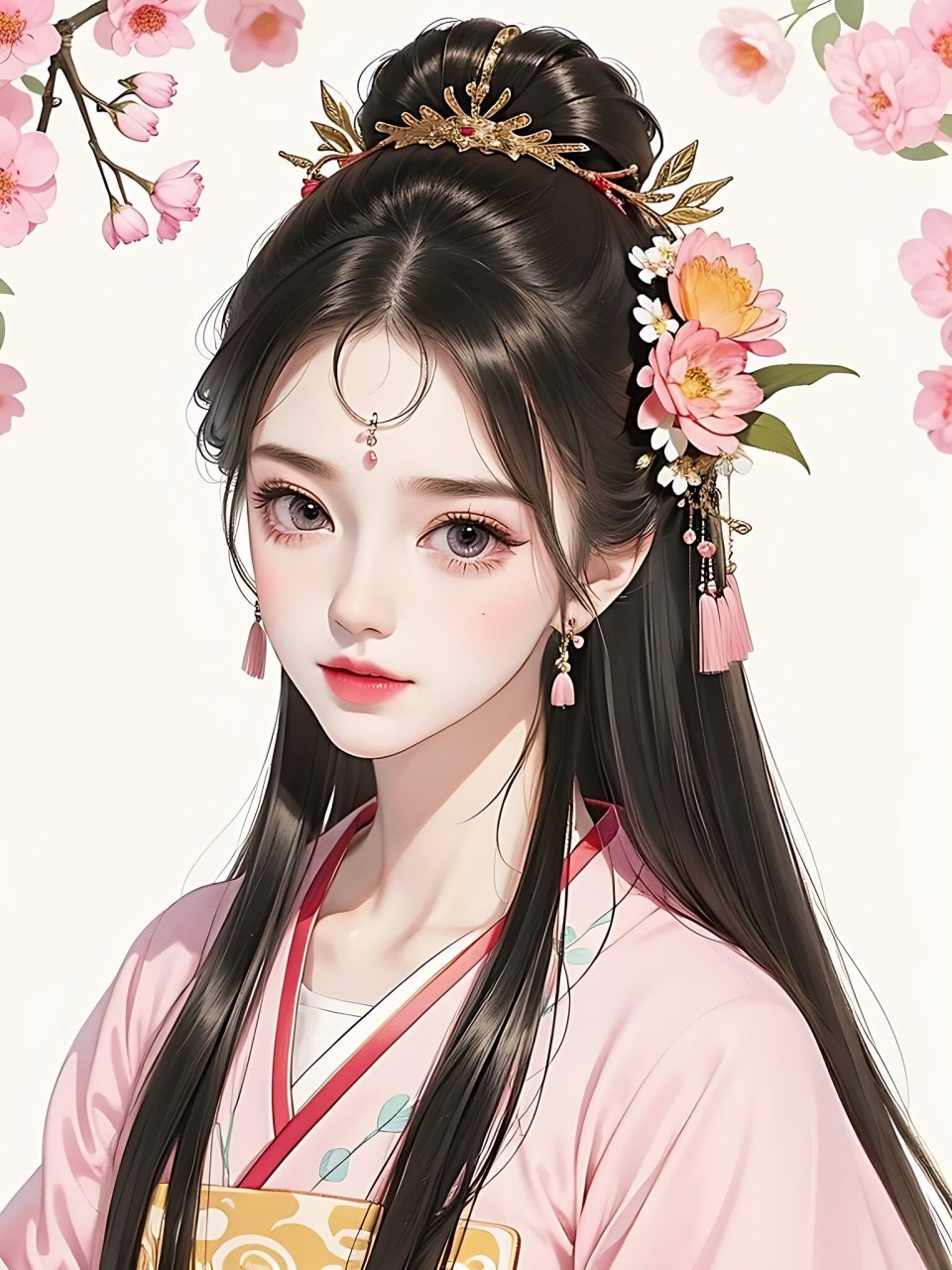 古风女头像:陌上花开,可缓缓归矣.#头像# #微信头像# #古风