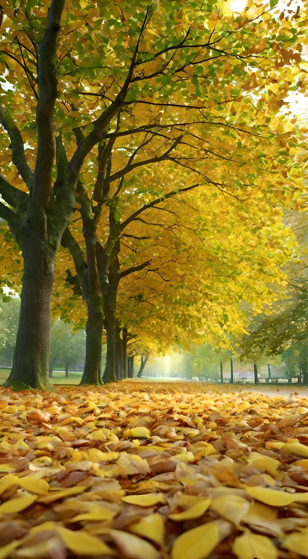 落叶,秋天的颜色,飘落在地上,脉络分明仿佛一幅精美的画作