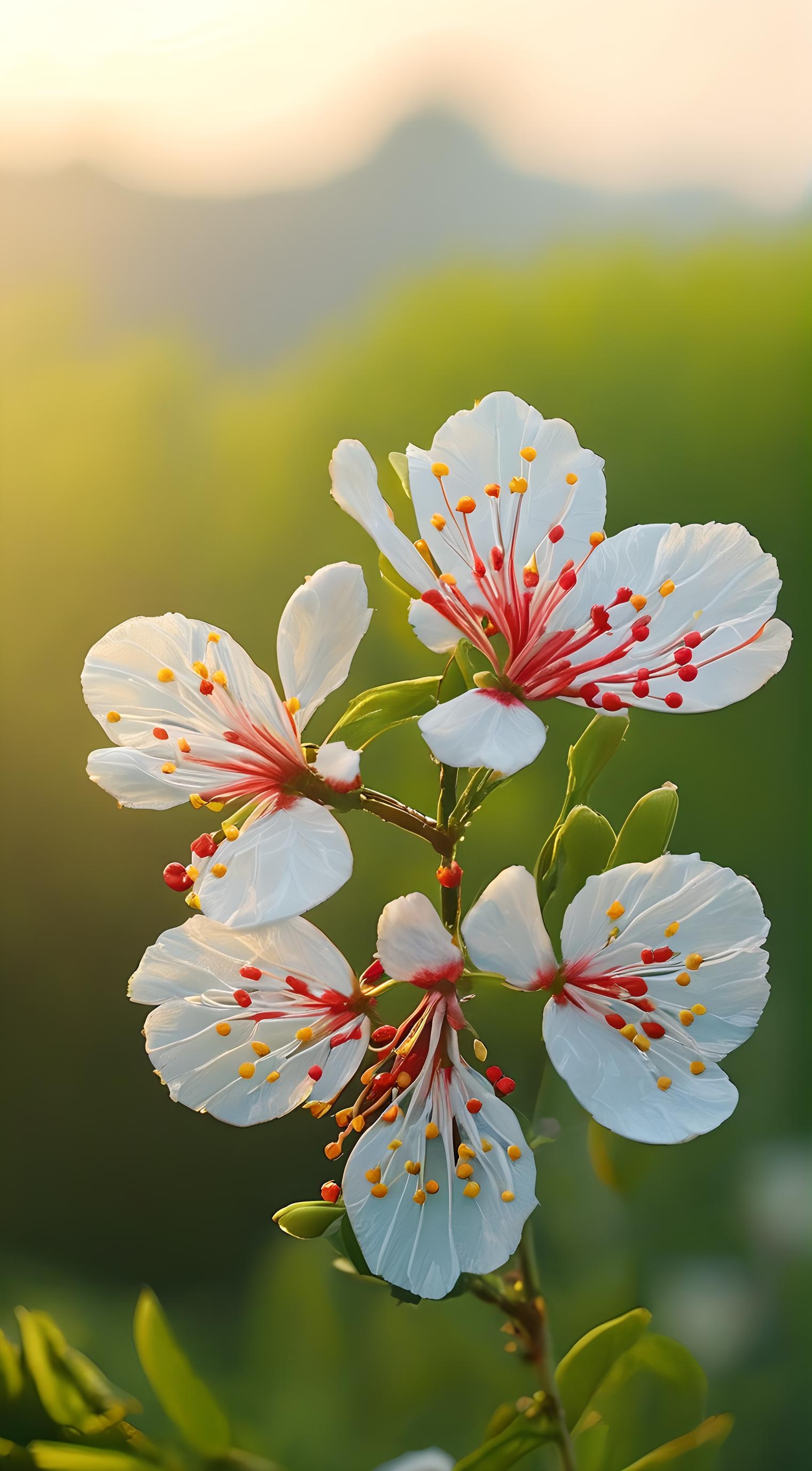 清晨的花如轻盈的舞者,美的不只是风景还有心情