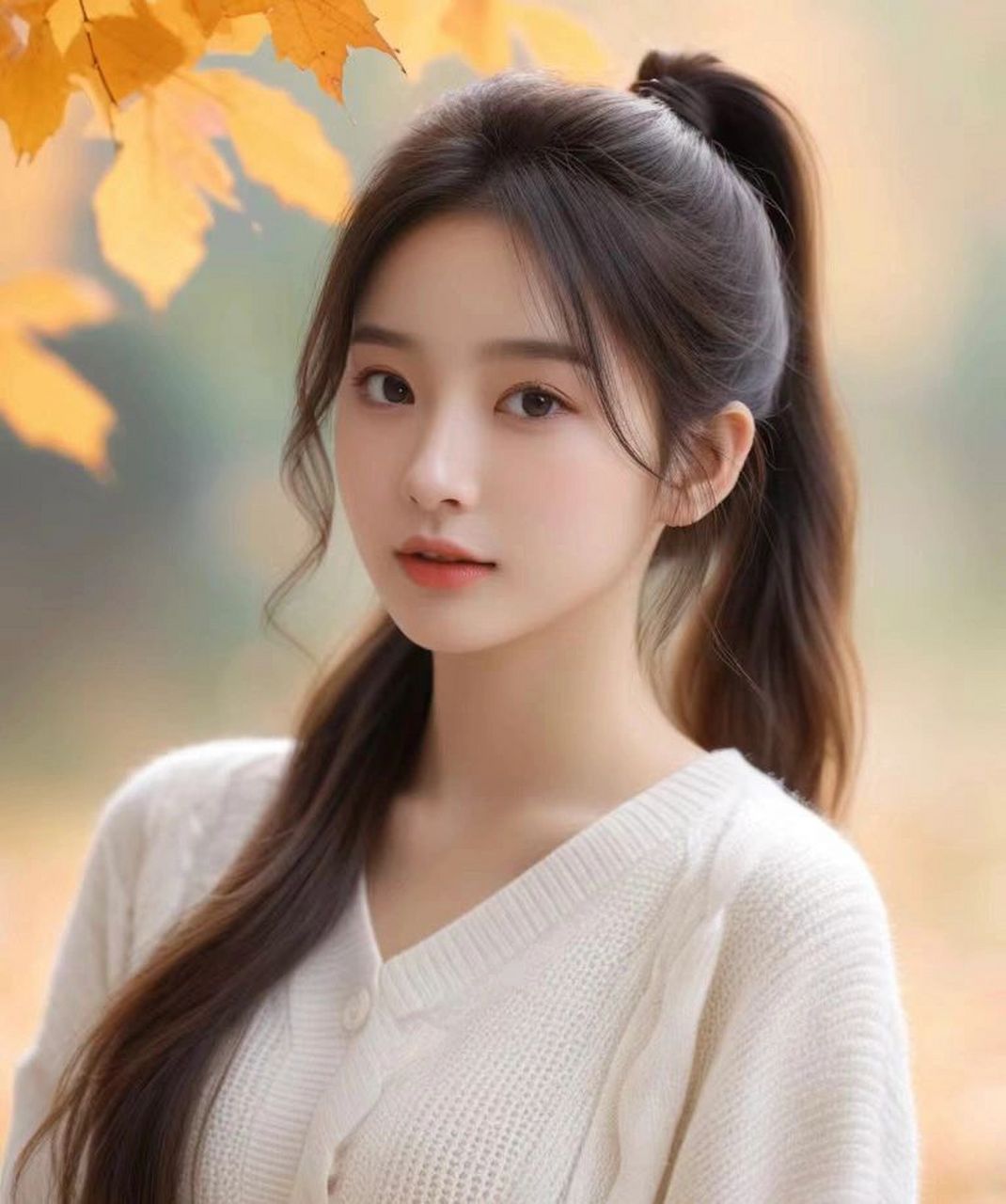 清纯甜美,做这个秋天最美的自己#头像# #微信头像