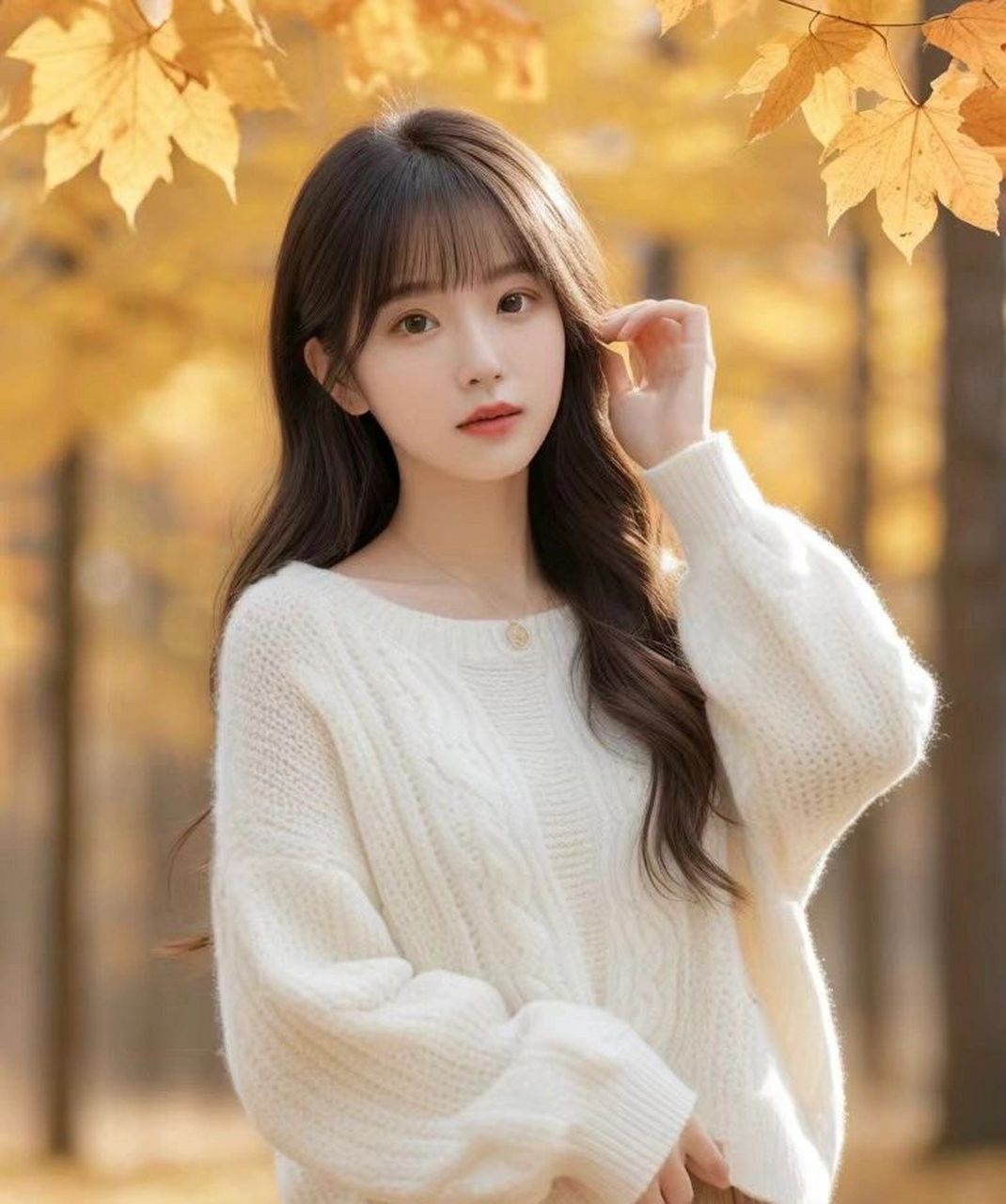 清纯甜美,做这个秋天最美的自己#头像# #微信头像