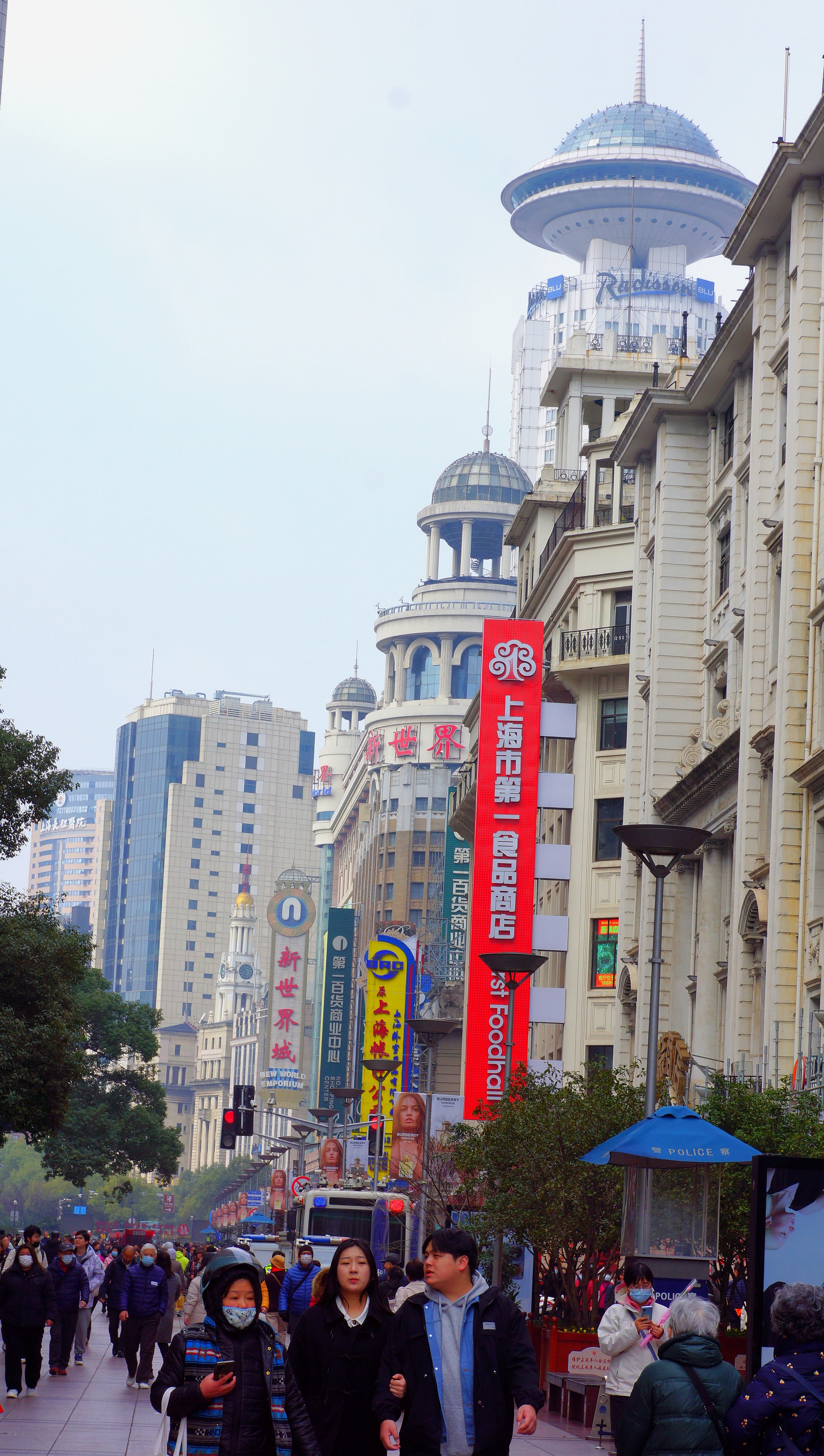 上海南京东路 街景图片