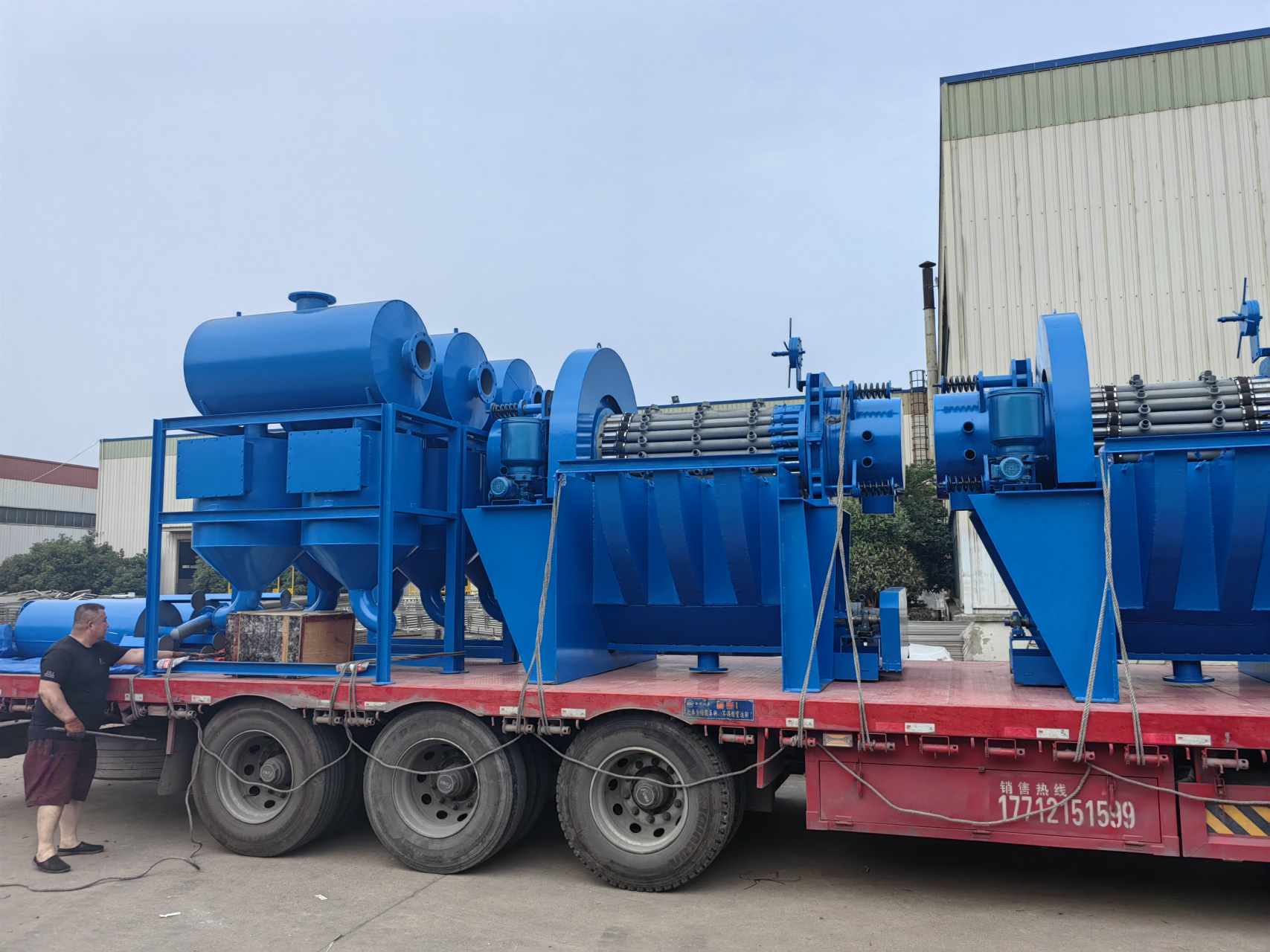 盘式真空过滤机发货