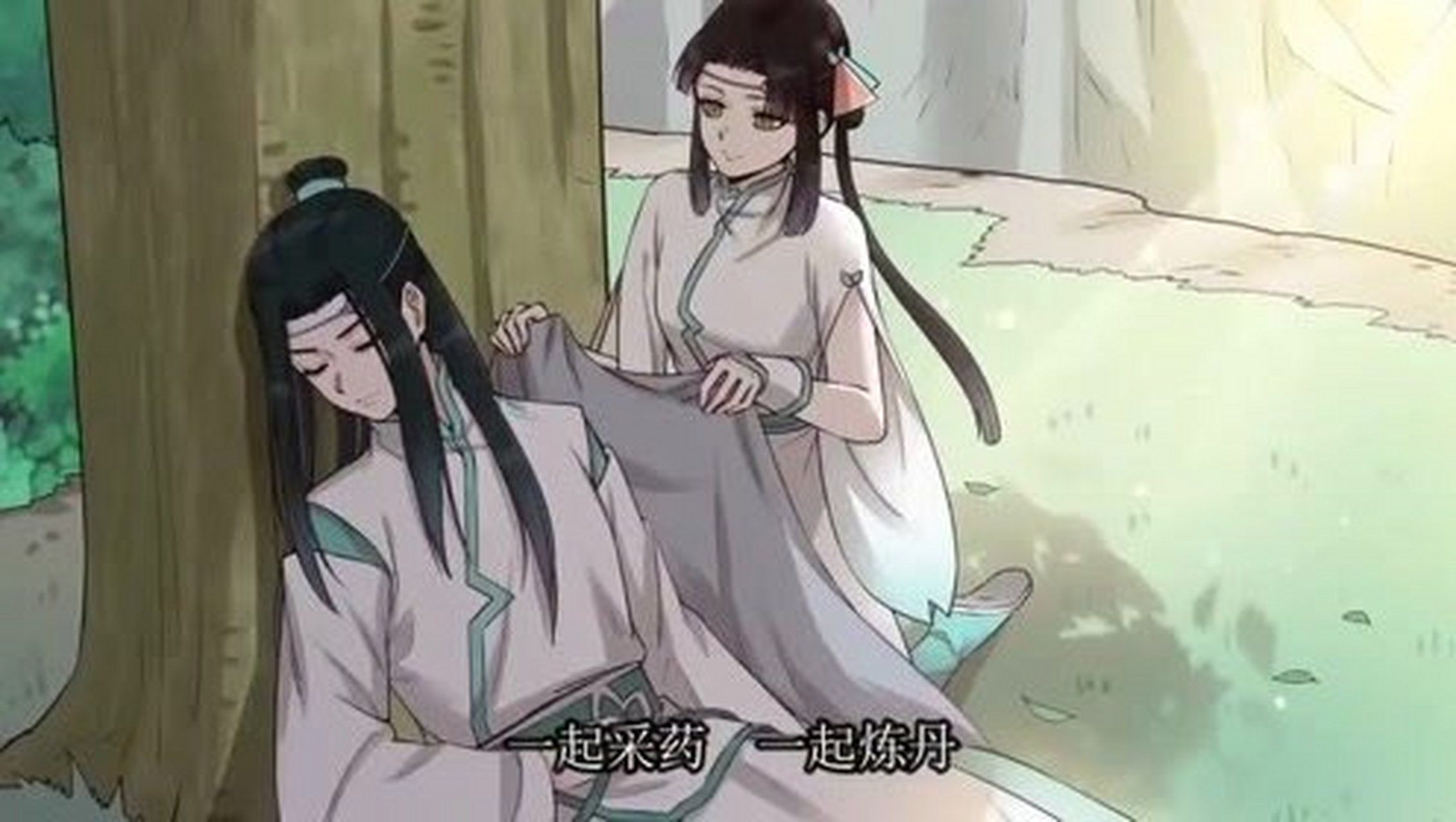 我觉得 《美人老矣》中的司空玦,(后图中的男生 )和《魔道祖师》中的