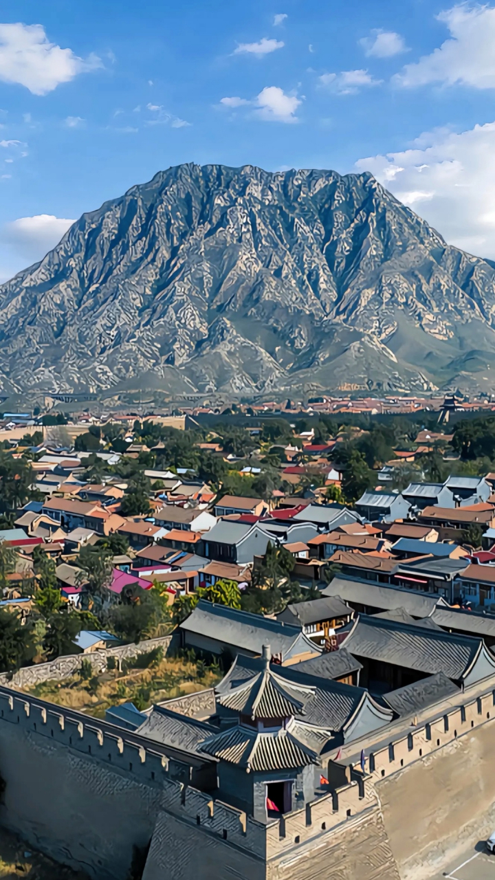 张家口鸡鸣山风景区图片