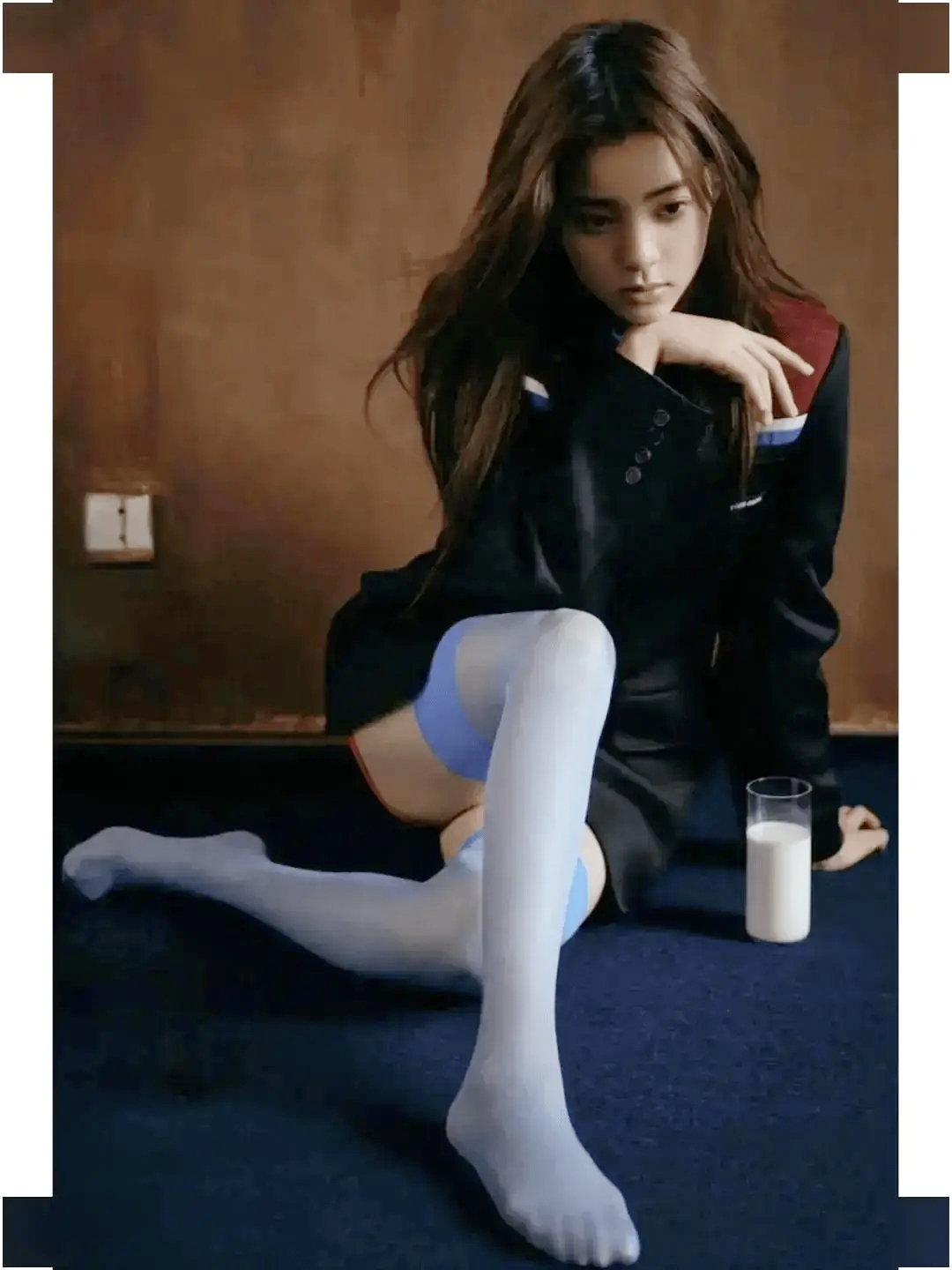 欧阳娜娜的美足,洋溢着青春少女独有的灵动