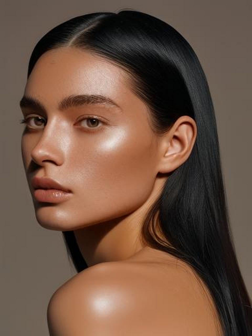 无法抗拒的眼神! 她如宝石般耀眼.