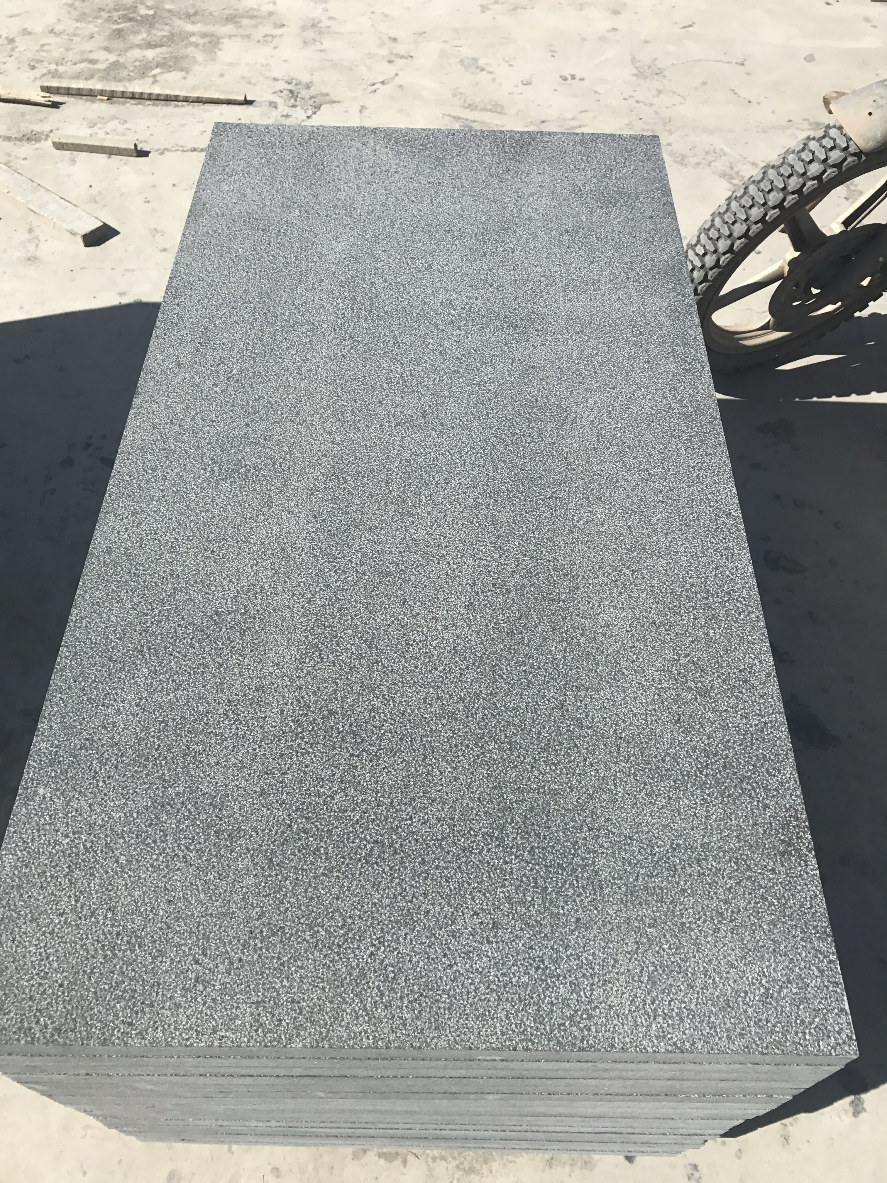 中国黑蒙古黑石材荔枝面