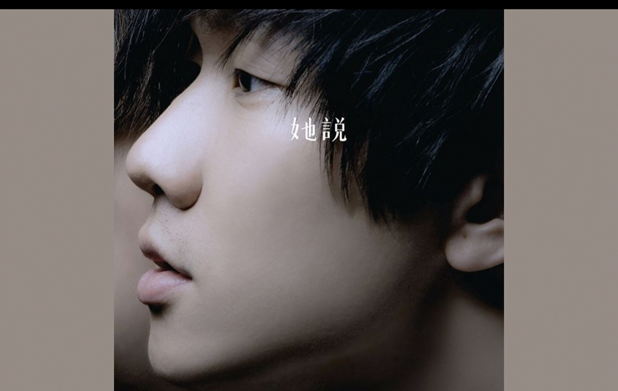 她说是林俊杰的一首非常感人和深入人心的歌曲.