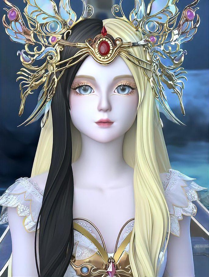 叶罗丽光仙子白光莹:"你就像一道光照耀着我,给予我无尽的快乐"