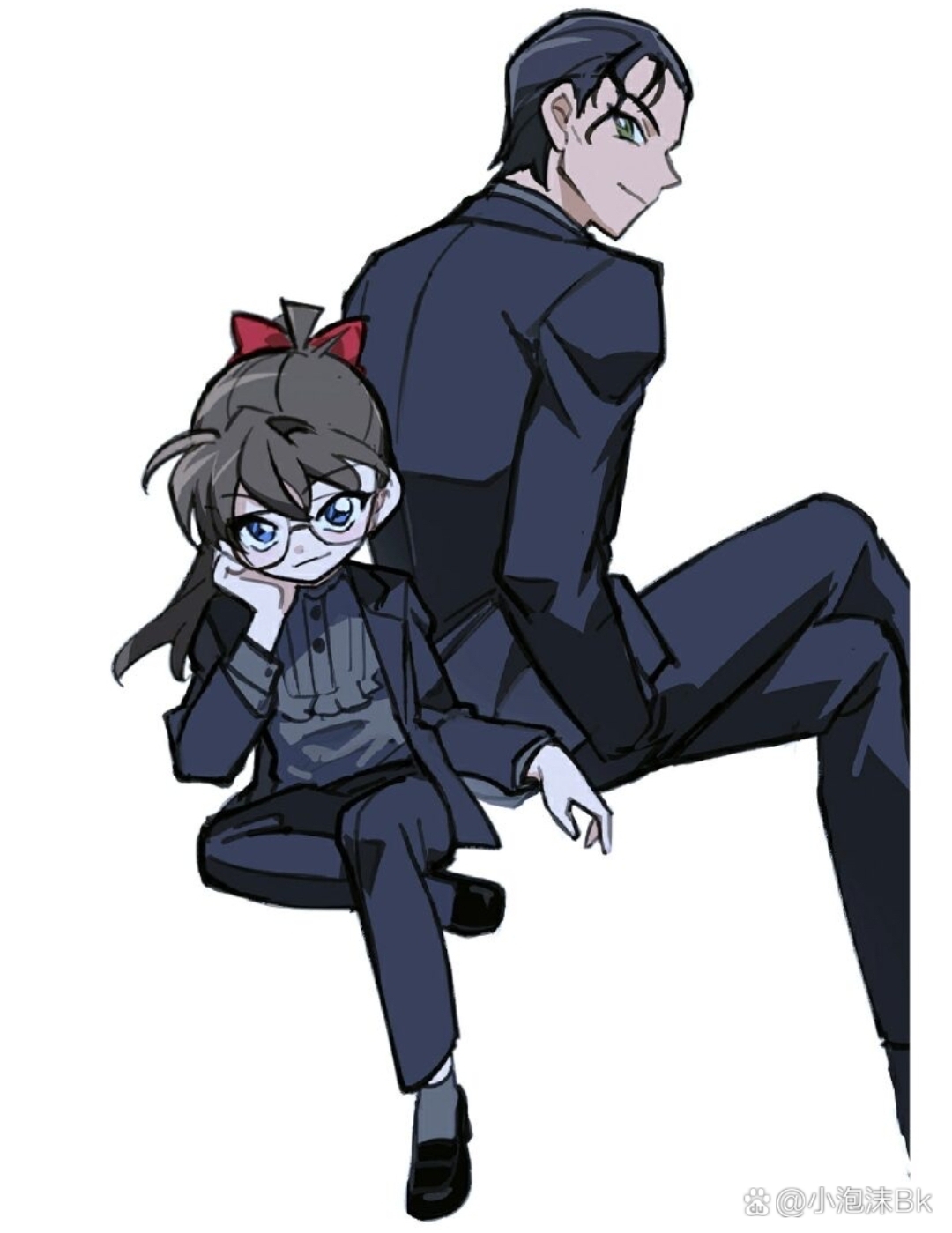 当名侦探柯南性转[嘻嘻][滑稽]图:小泡沫bk