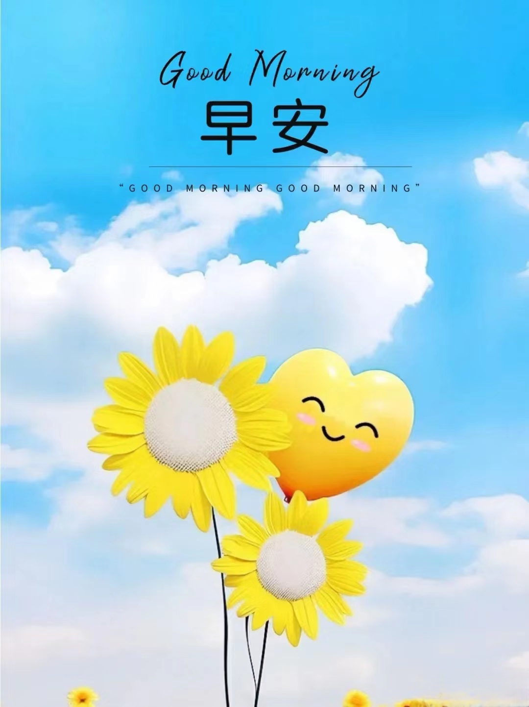 早安,新的一天开始了元气满满正能量