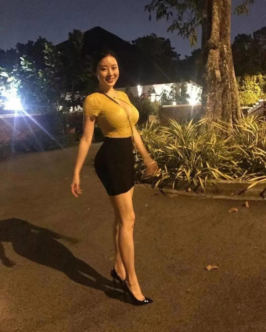 东子深陷进去的女人,蒋聘婷.