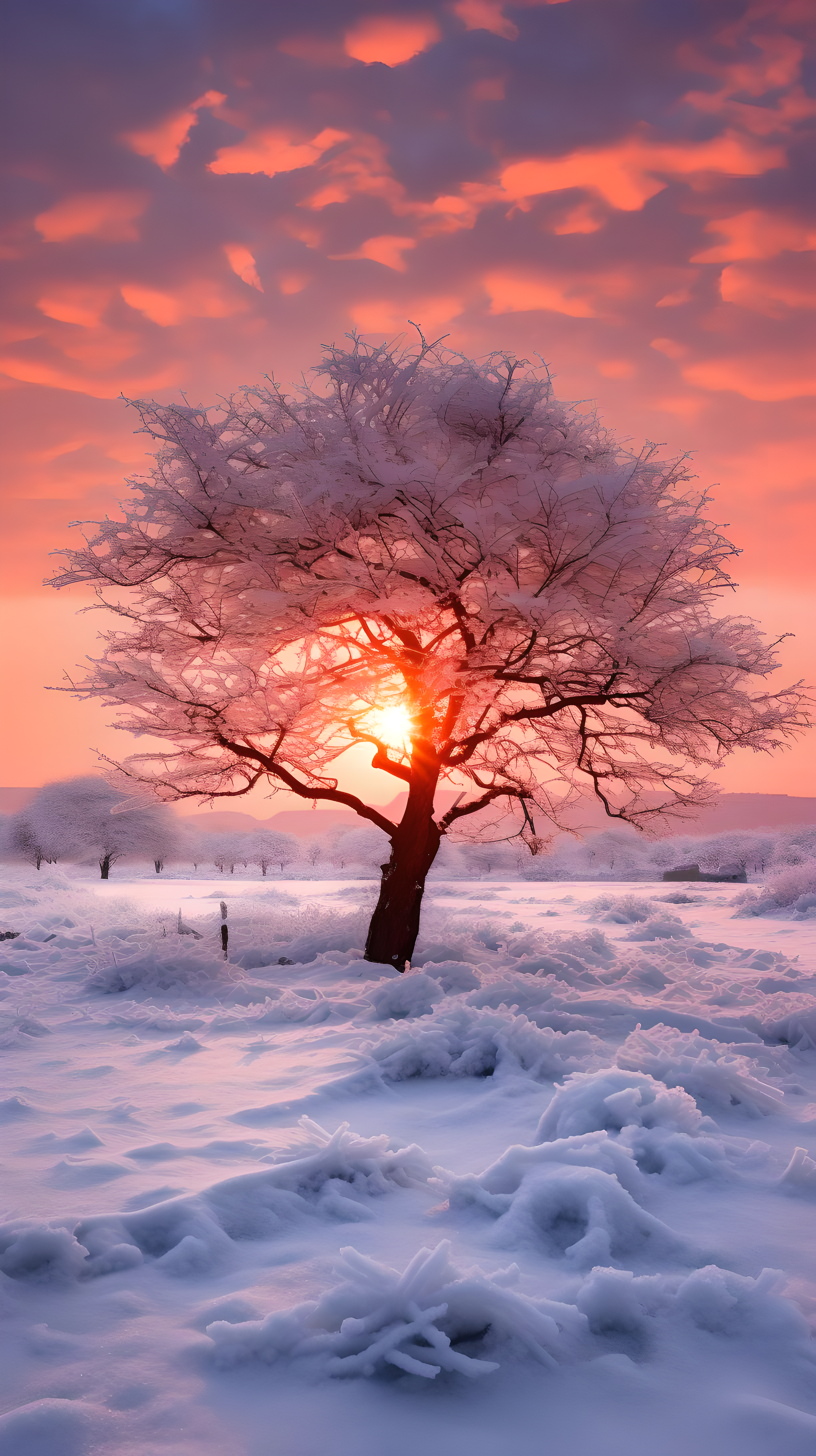 百度秋冬打卡挑战赛#在银装素裹的冬日雪花纷飞,点缀着寂静的世界