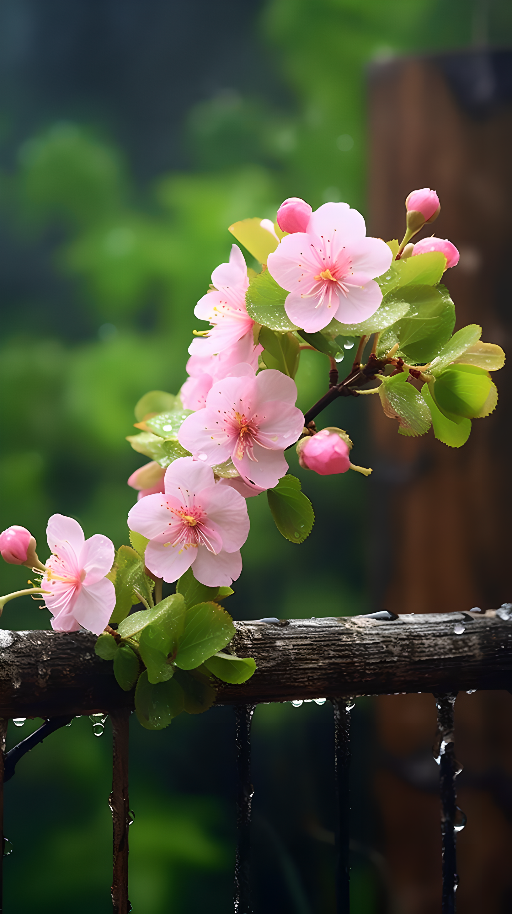 桃花的花语有以下几种 1:爱情的俘虏.