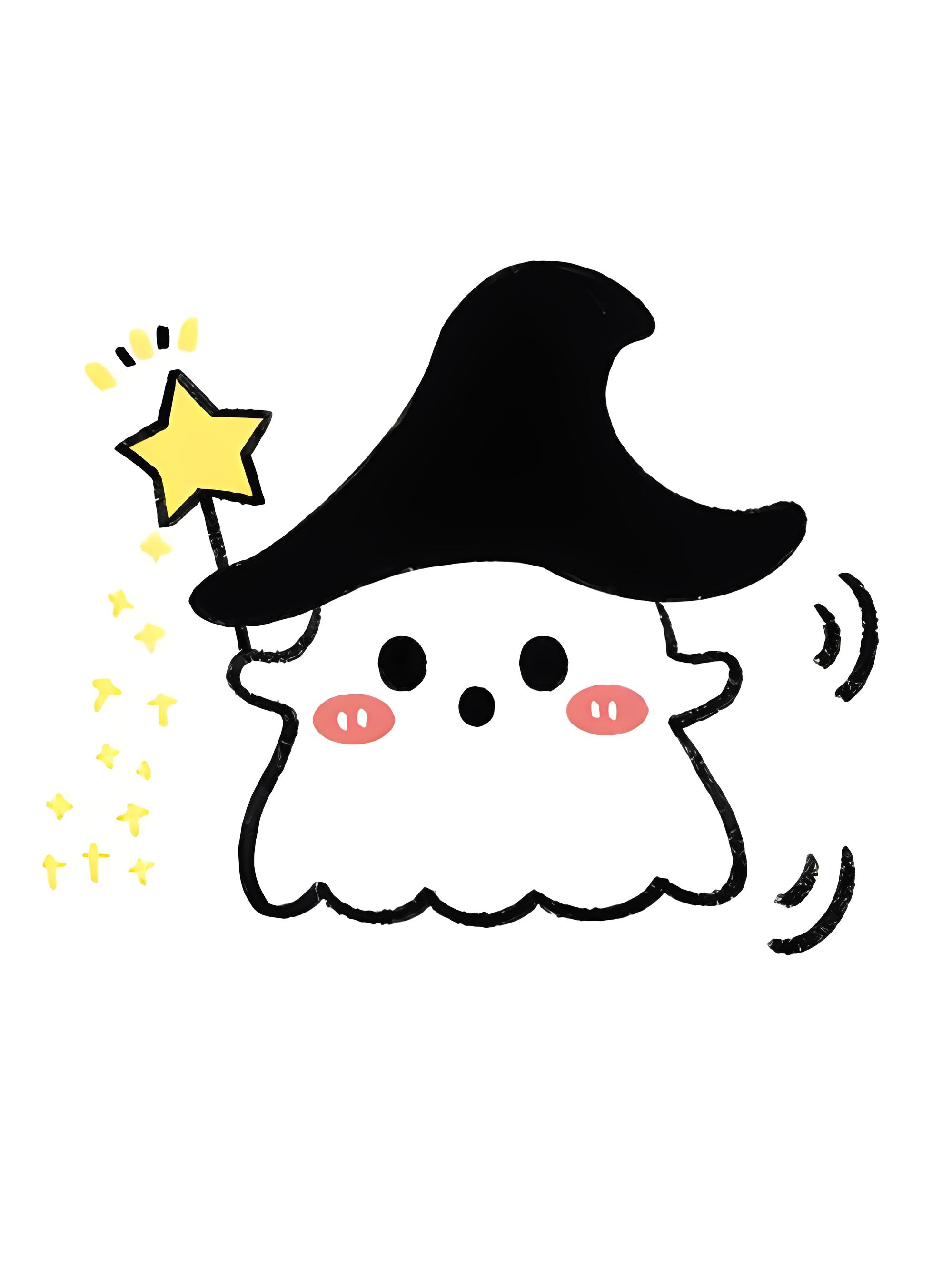 可爱的幽灵头像,喜欢