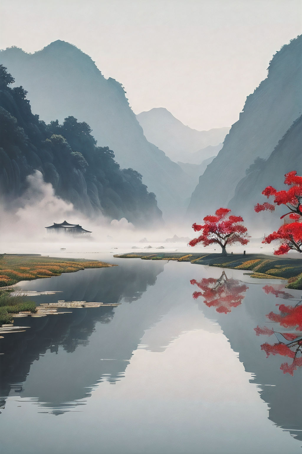 山色空蒙雨亦奇.#冬天的第一张照片