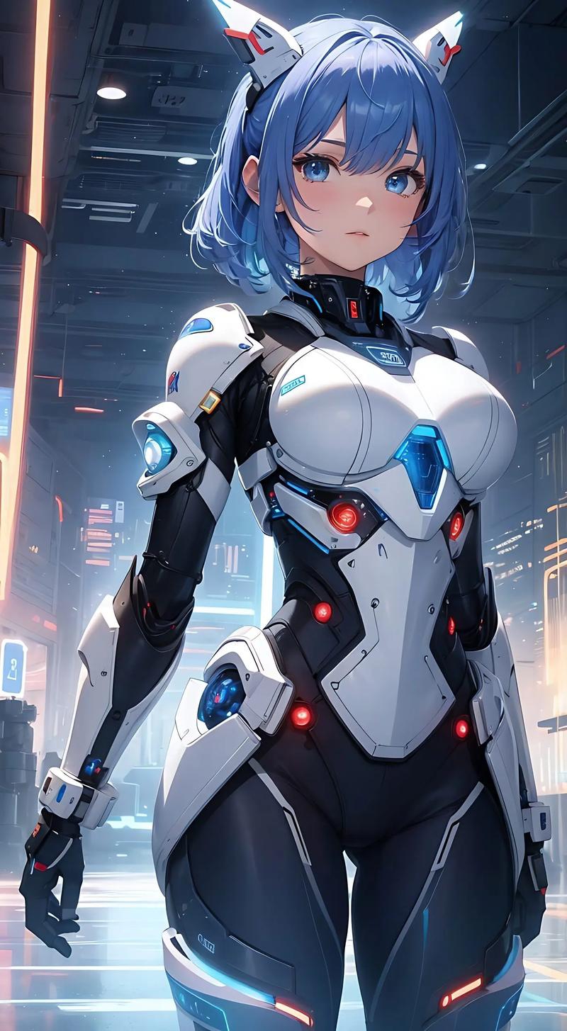 机械美少女图片