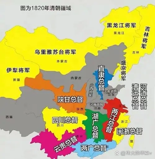 清朝被瓜分地图图片