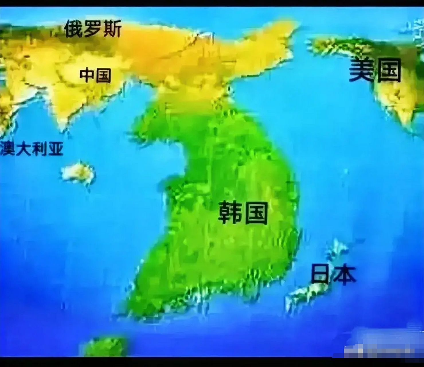 地有多大产,宇宙第一大国——大韩明国,已不是朝鲜半岛,简直就是韩国