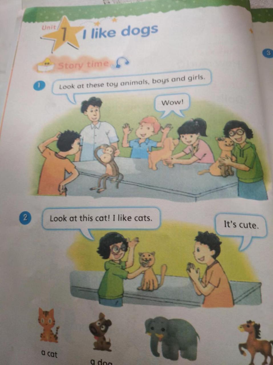 英语四年级上册第一课翻译,暑假作业.