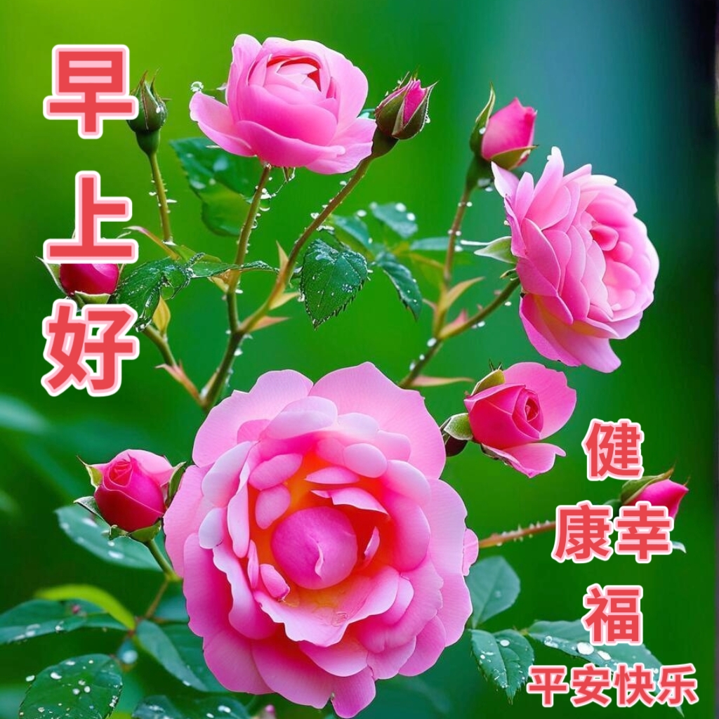 早上问候图片