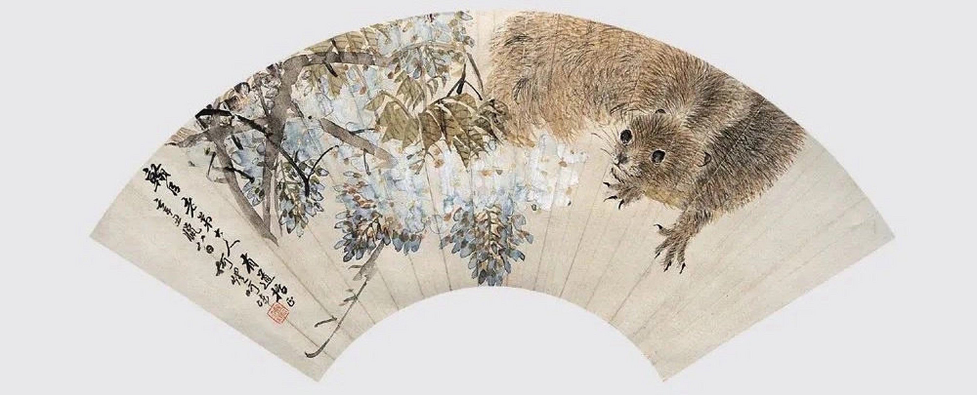 何煜(1852～1928)字研北,上海人,近现代海上画派著名画家