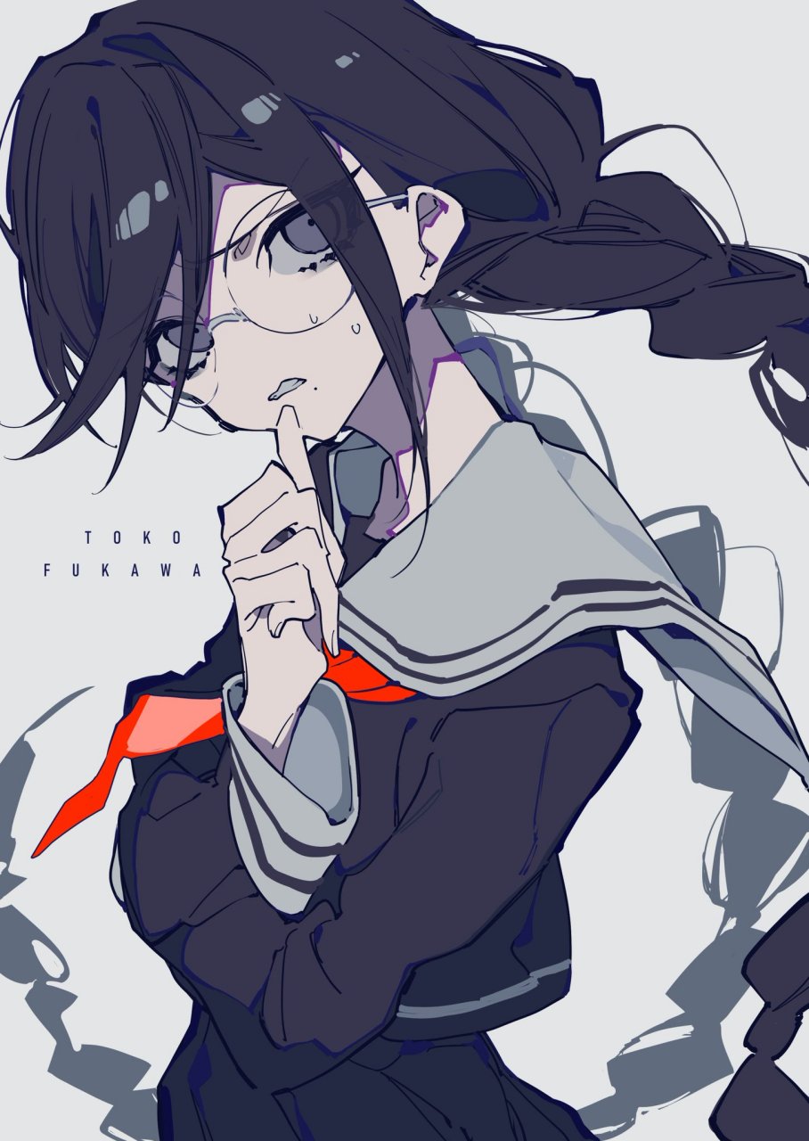 #弹丸论破#  画师:望月けい