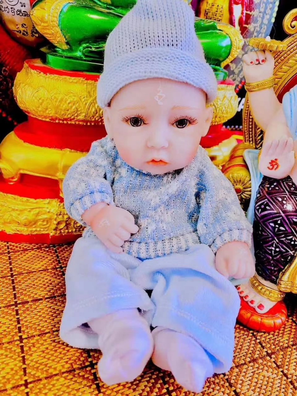 好萌阿赞力矿 娃娃神娃娃神属于四面神的孩子在恭请时大师也讲解娃娃