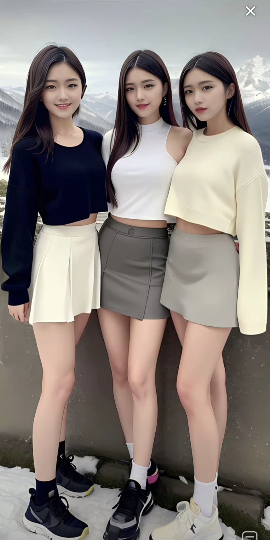 闺蜜三人你喜欢哪个