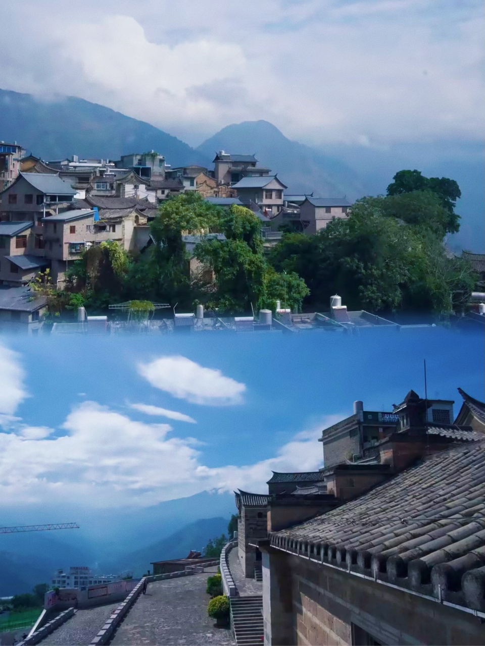 云南侨乡,坐落于山顶的天空之城 云南红河县的迤萨镇是云南侨乡,也是