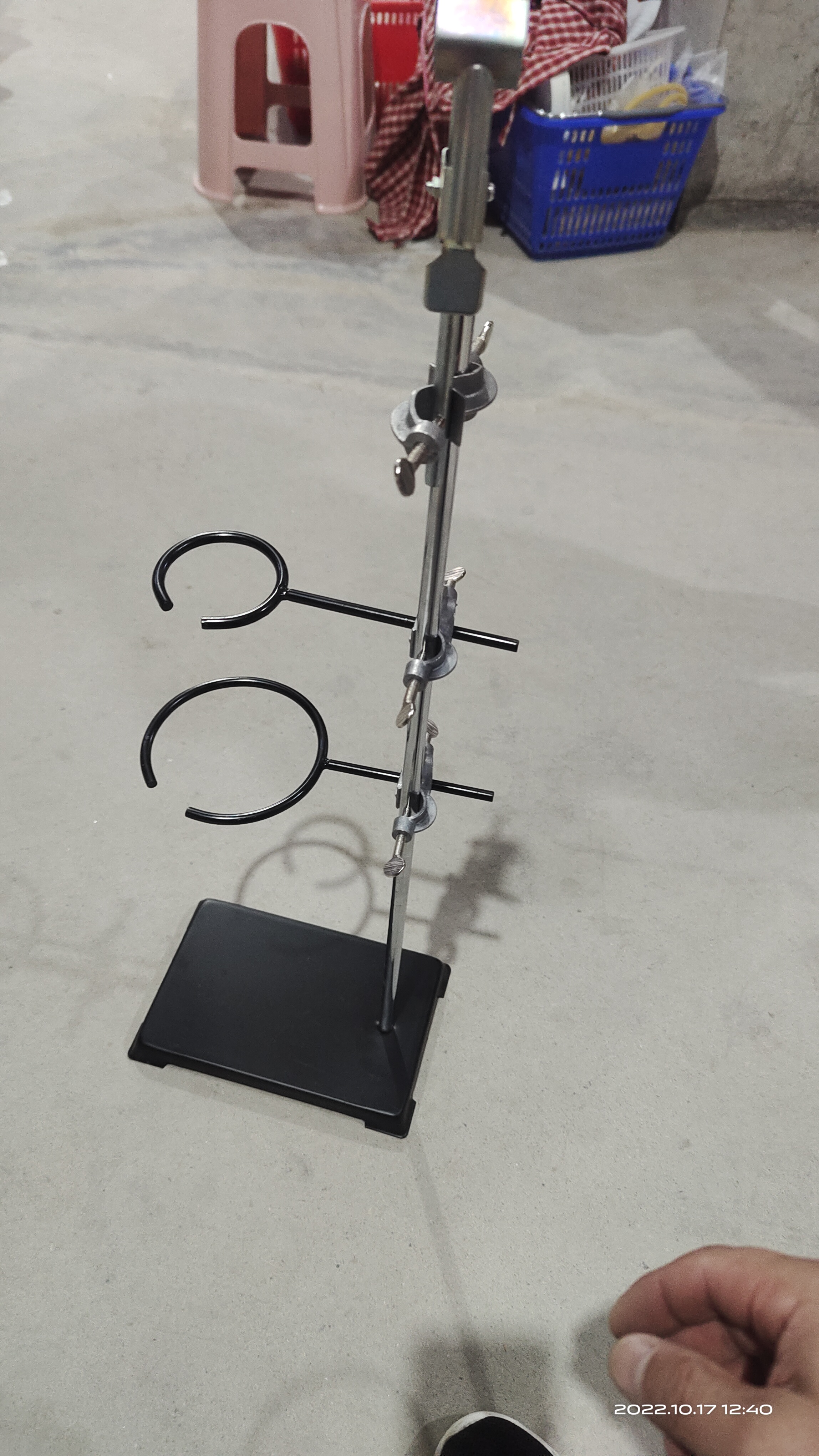 方座支架的安装