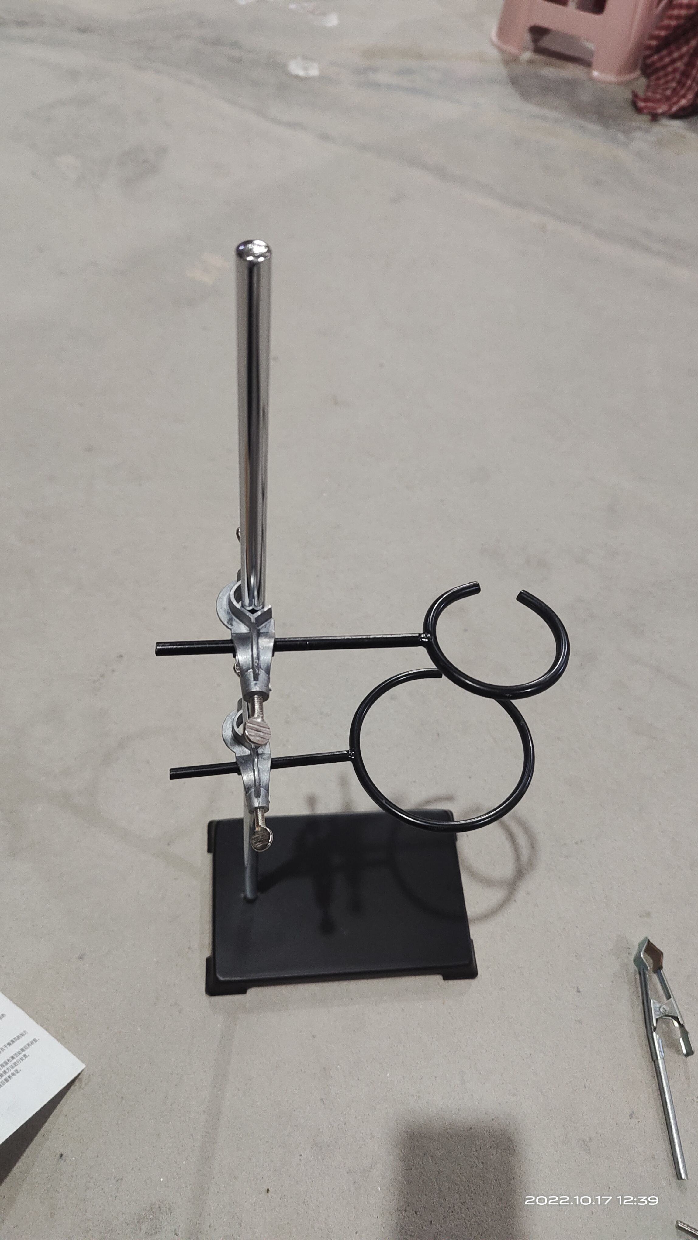 方座支架的安装