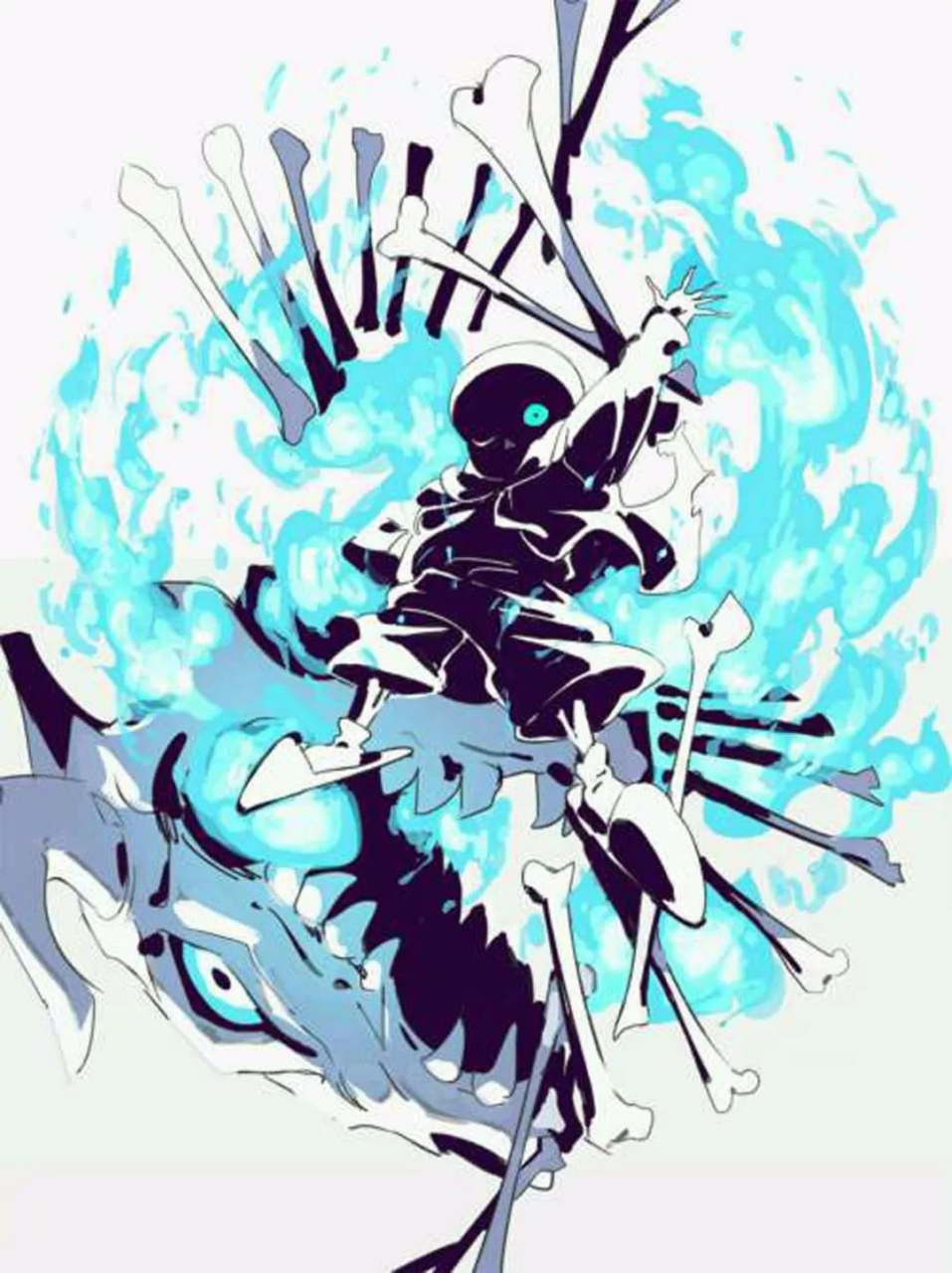 好几张sans的帅气图片,你喜欢哪张?