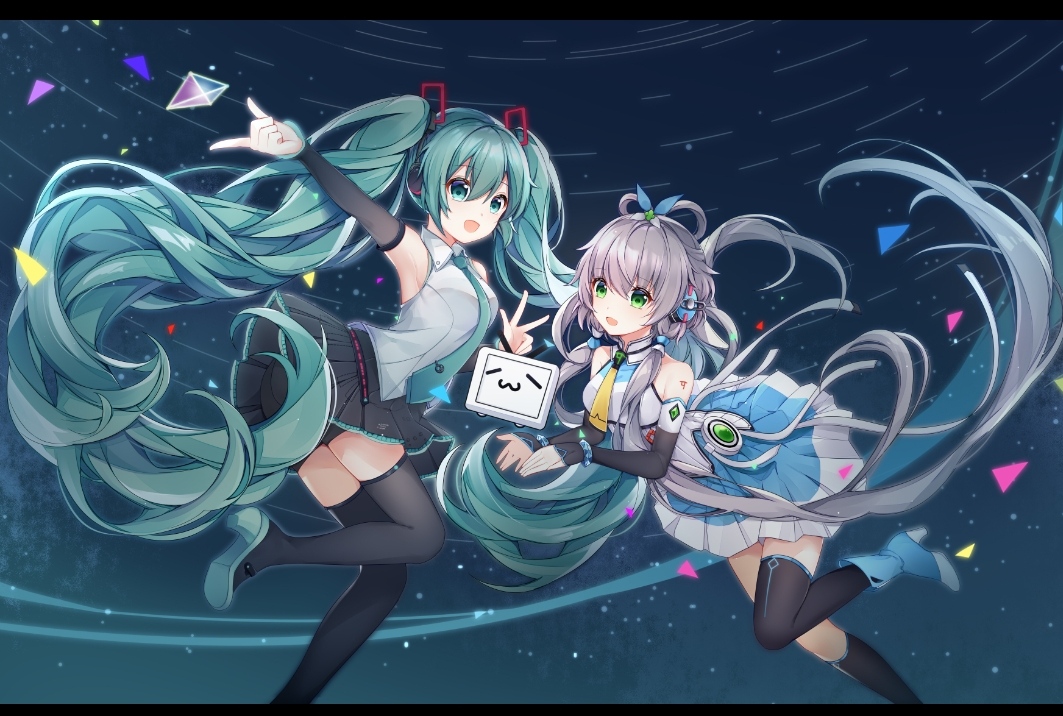 初音未来洛天依关系图片