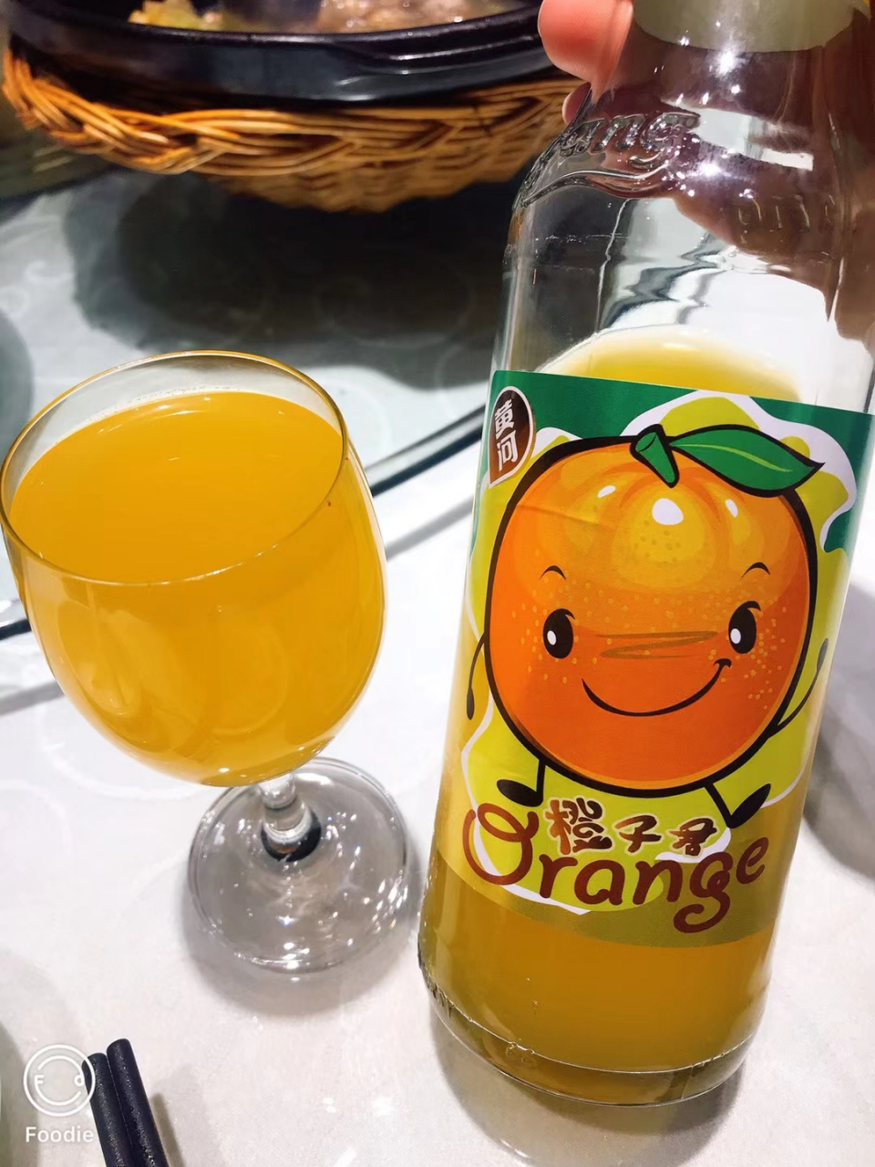 记录生活#美好的一天从这里出发.好喝的橙子君橙汁汽水