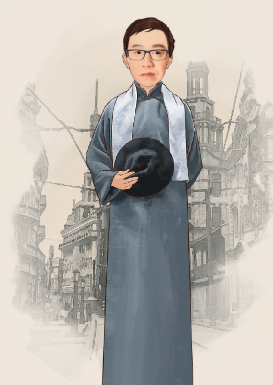 分享一组民国复古漫画   是不是有点回到那个年代的感觉!