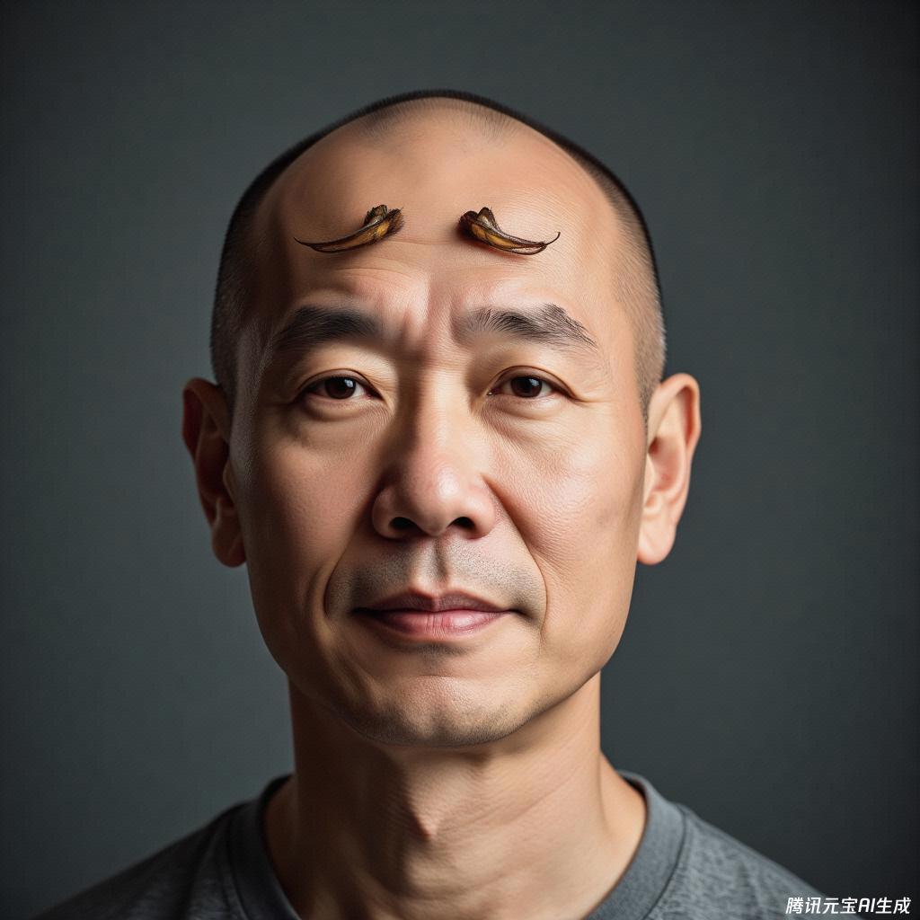 清晨梳头一把