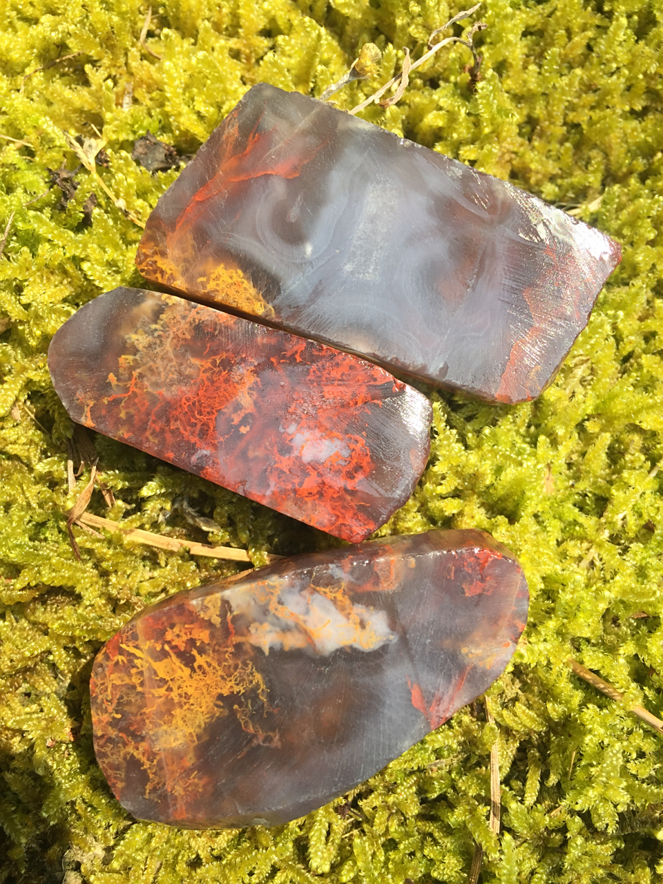 浙江松阳发现七彩玛瑙宝石