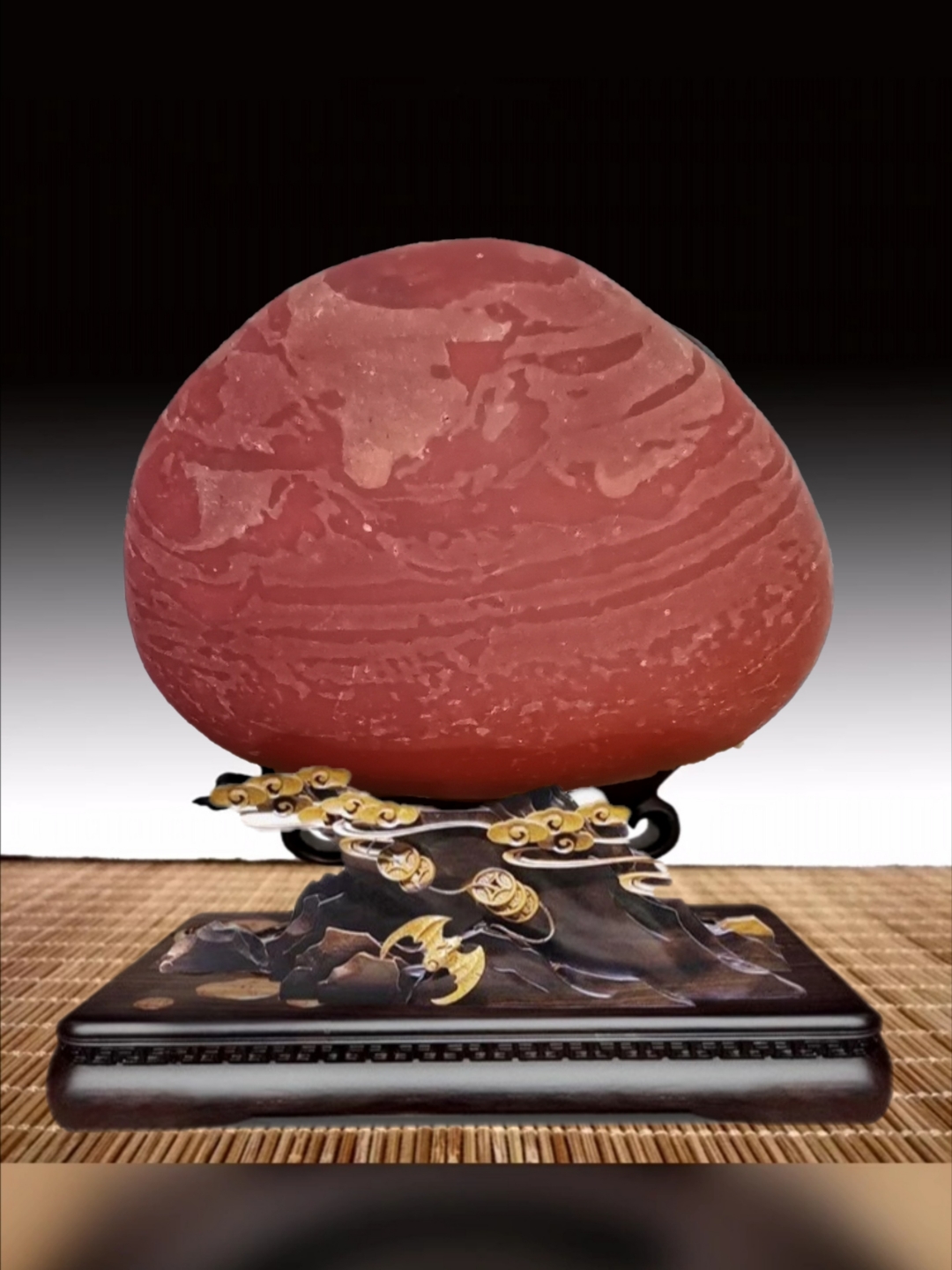 长江红《翩翩起舞》!长江新出水奇石!