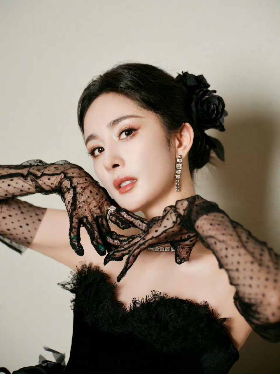 杨幂黑色礼服#杨幂