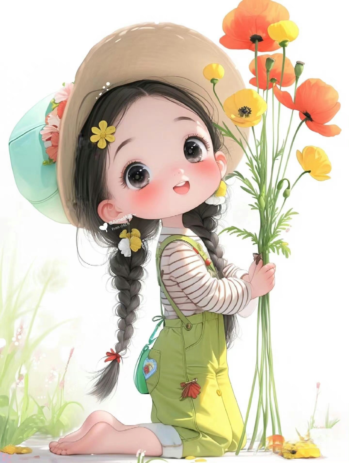 开心就是灿烂 愿夏天的风知你意 希望我们心存欢喜 迎着温暖的阳光