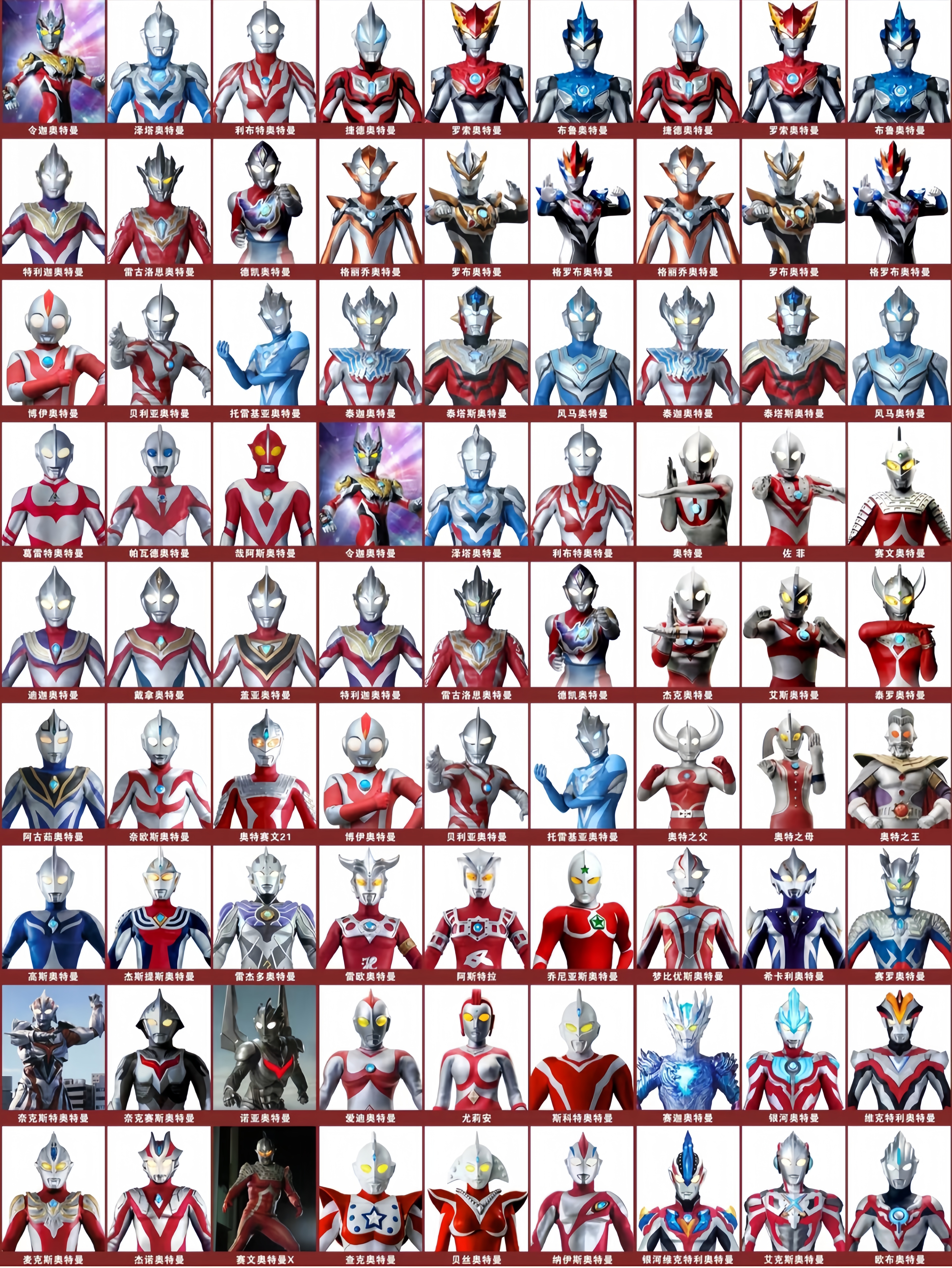 在所有奥特曼里,大家认为哪一个最帅气?