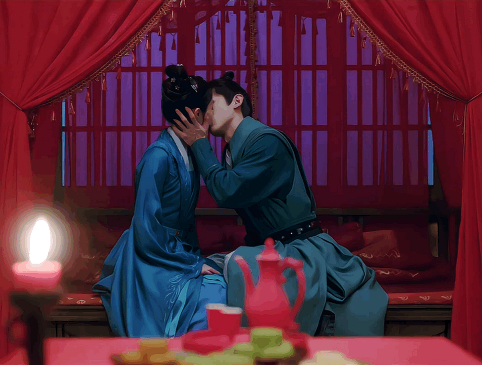 白敬亭宋轶的吻戏好投入啊!