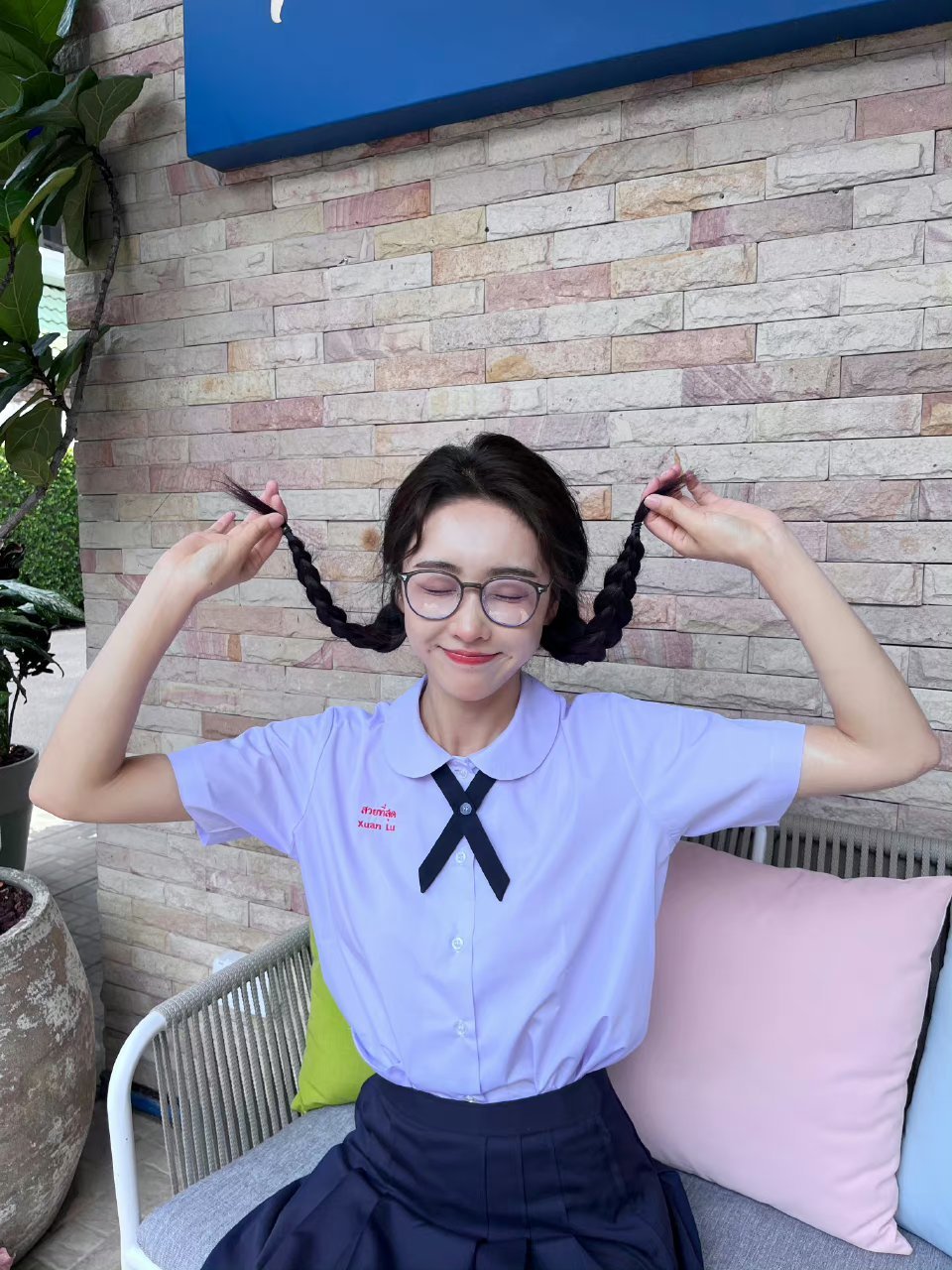 宣璐两个小辫好可爱[awsl][awsl][awsl]