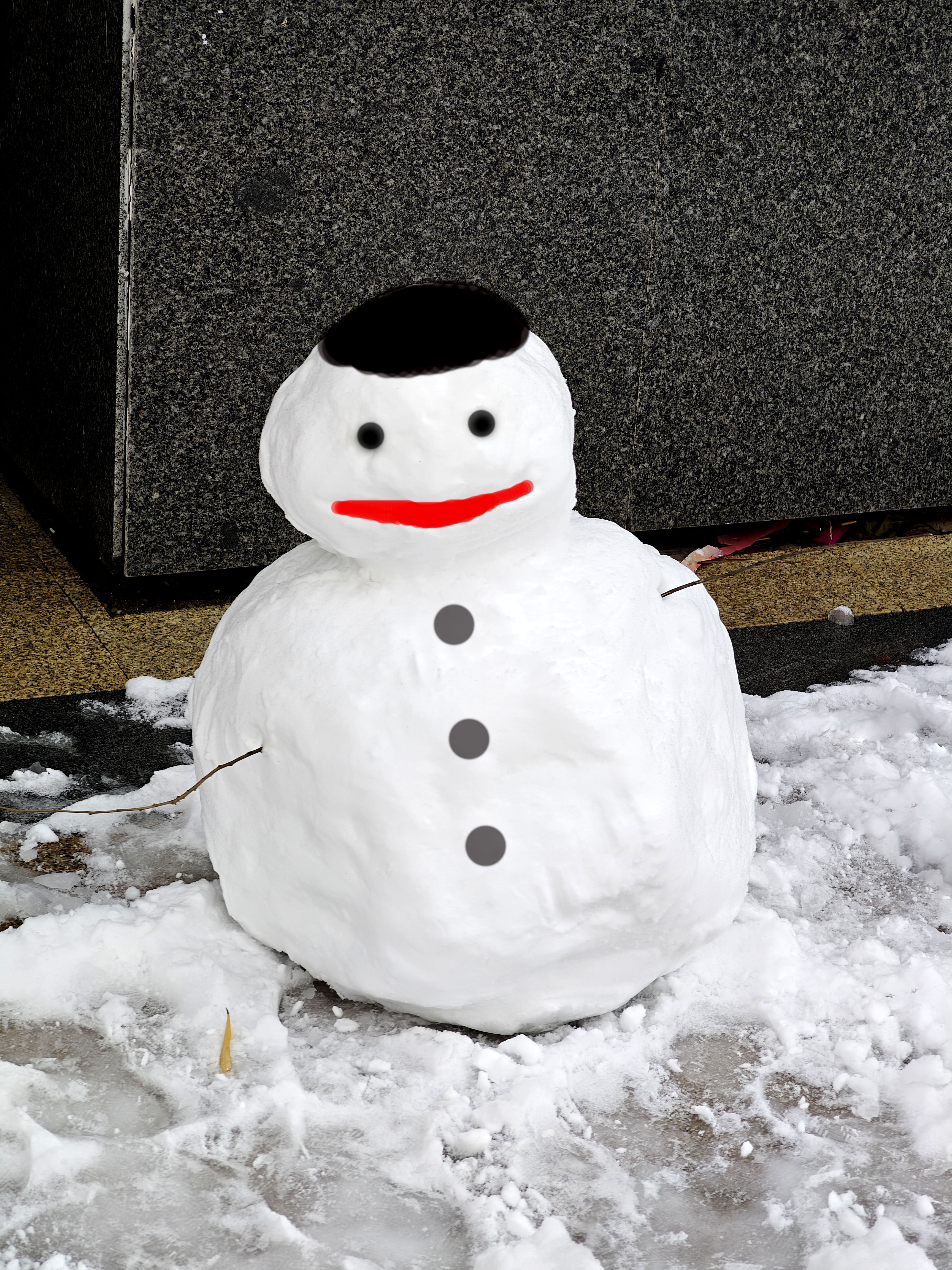 烧脑大师好可爱的雪人图片