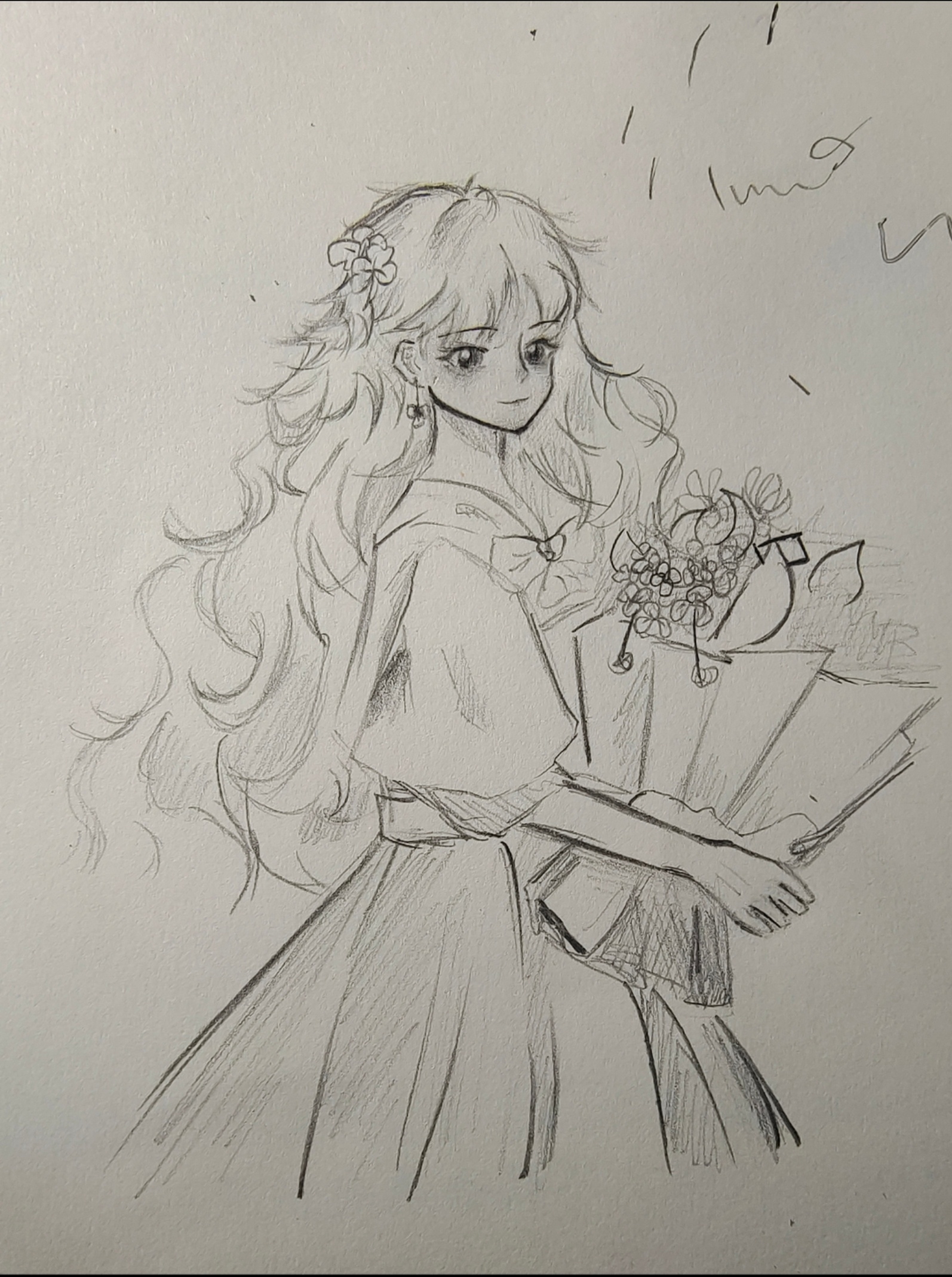 没涂色的画,咋样