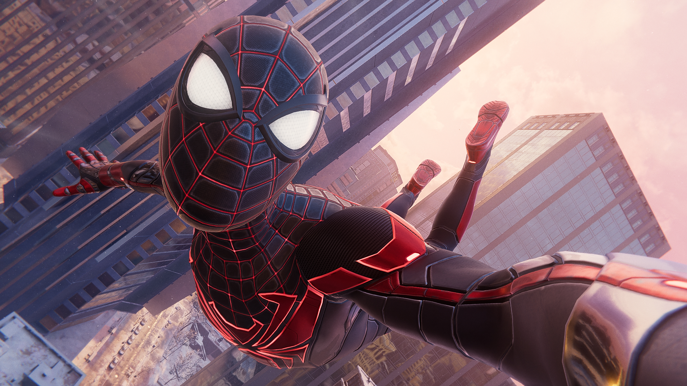 游戏壁纸# #大型单机游戏# #主机游戏# 漫威蜘蛛侠迈尔斯壁纸