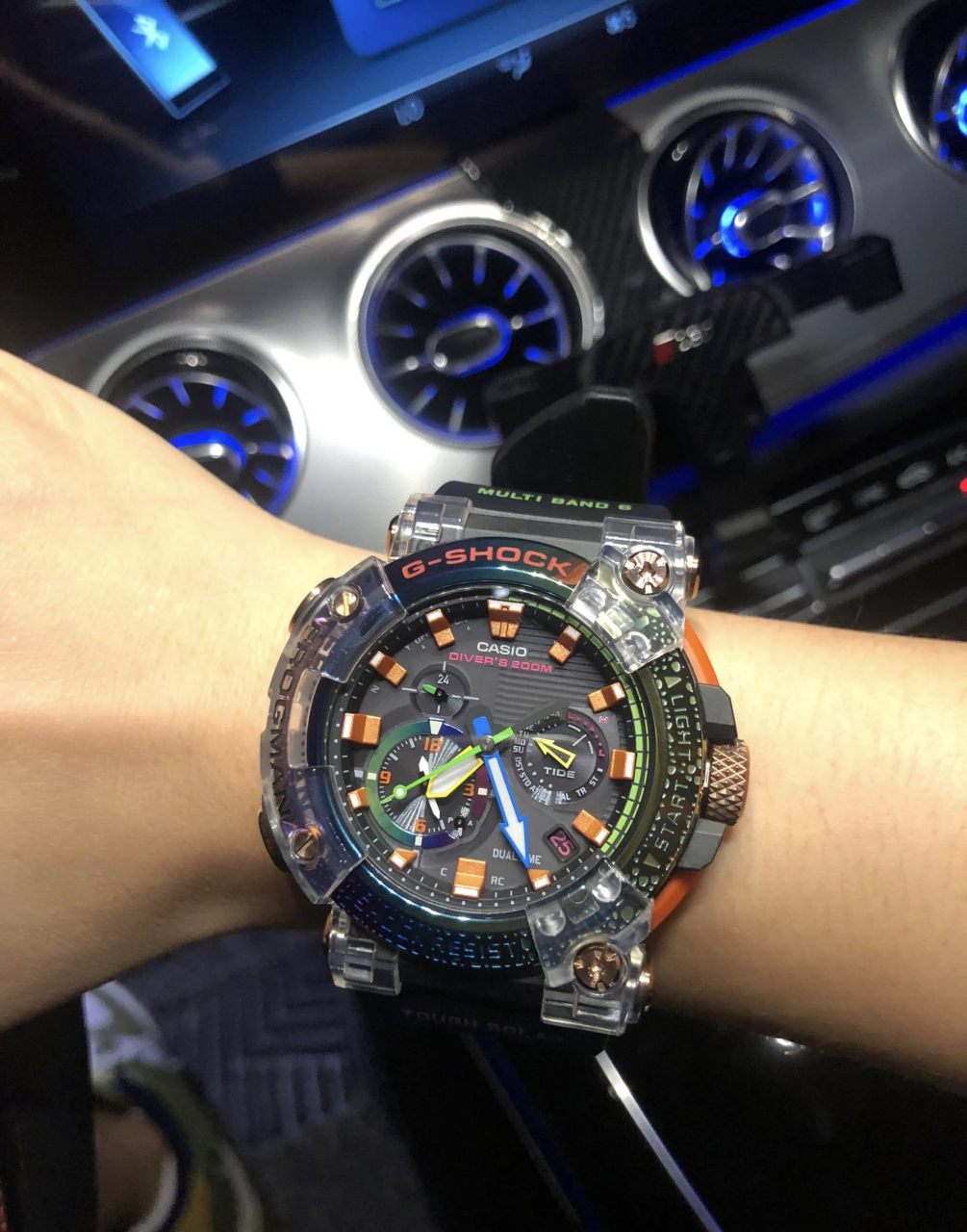 卡西欧彩虹蟾蜍上手真香